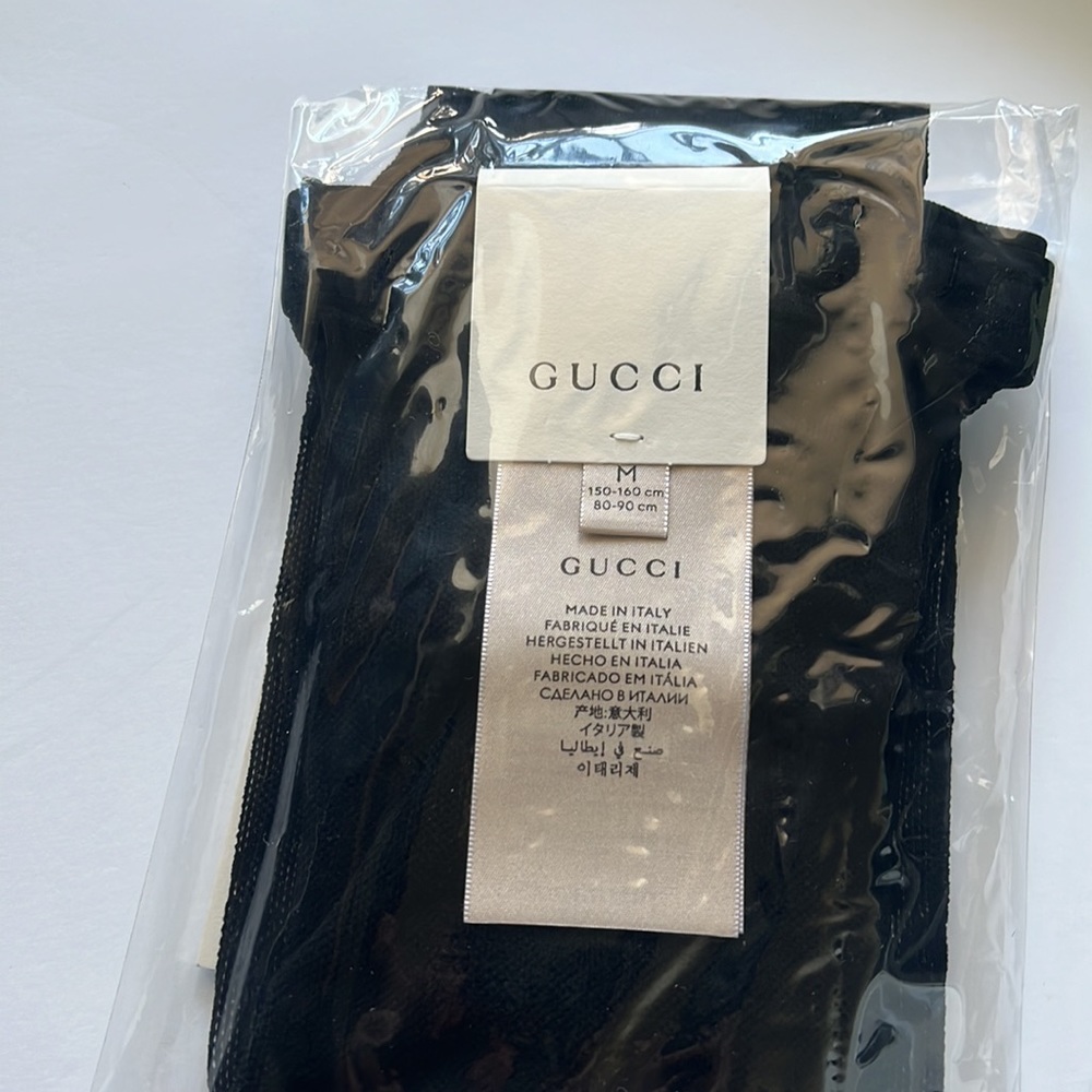 Gucci Tights Stockings Supremalis Logo - Picture 4 of 7